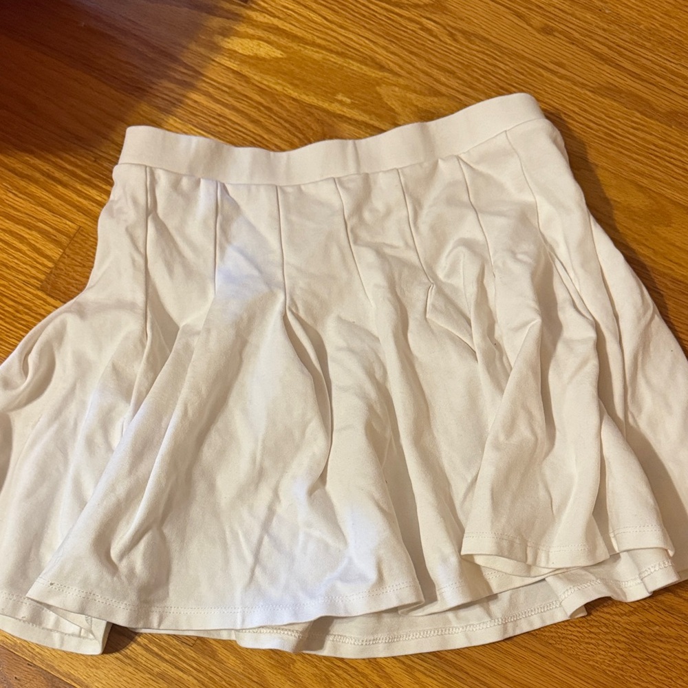 Altar'd State Cream Skater Skirt